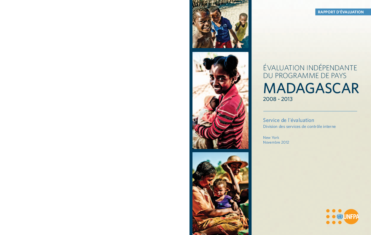 Madagascar Country Programme Evaluation Madagascar Country Programme Evaluation