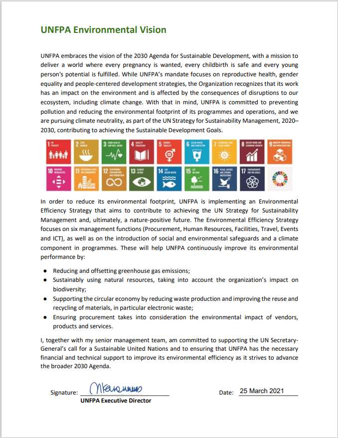 Environmental Sustainability Environmental Sustainability