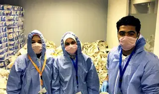 Youth mobilize to support Egypt’s front-line health workers